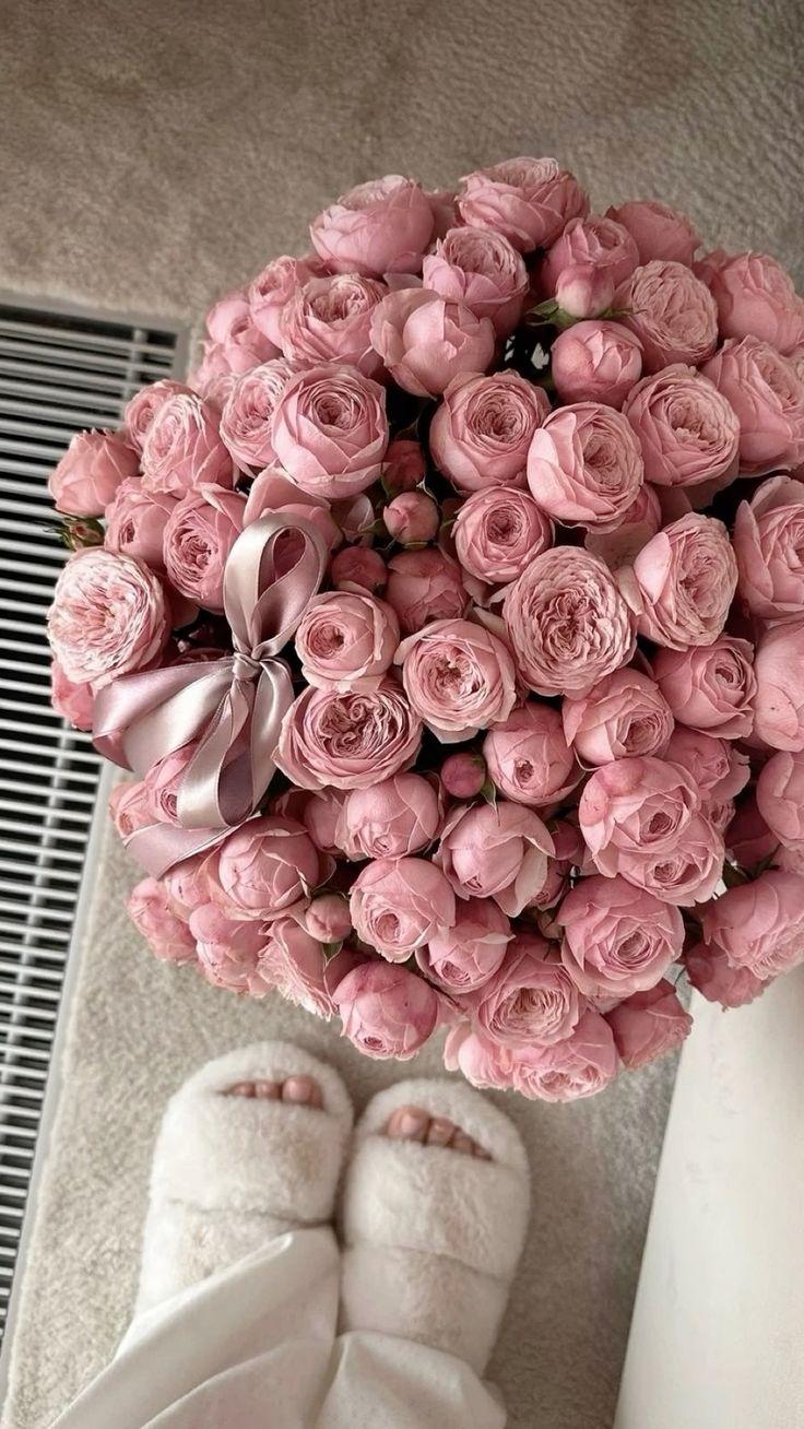 Whimsical Dawn: Soft Petal Symphony